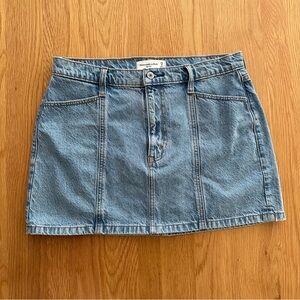 Abercrombie Denim Mini Skirt NWT